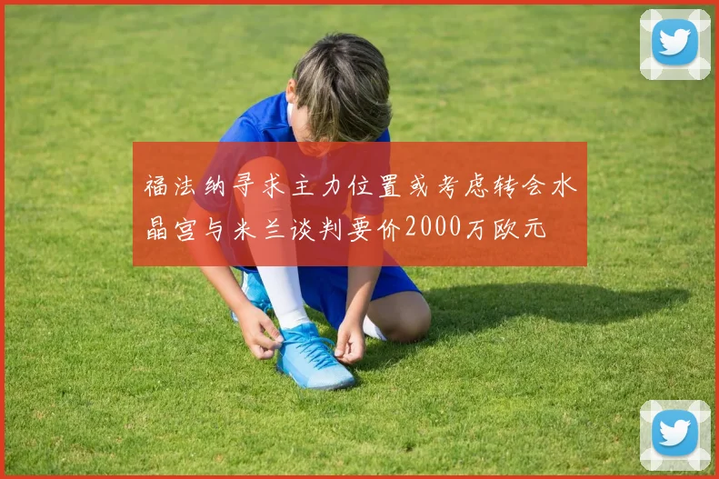 福法纳寻求主力位置或考虑转会水晶宫与米兰谈判要价2000万欧元